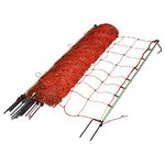 Gallagher Electric Goat Net 50m x 105cm Double Pin - Orange Netting