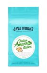 Java Works Coffee - Italian Amaretto Flavoured Coffee | 340 grams | Medium Roast | Whole Bean