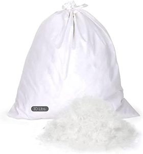 East Coast Bedding Bulk 10/90 Goose Down Feather Blend - White & Gray - Premium Quality Fill for Pillows, Comforters, Sofa Cushions, Upholstery - RDS Certified - Available in 5, 10, 20 lbs
