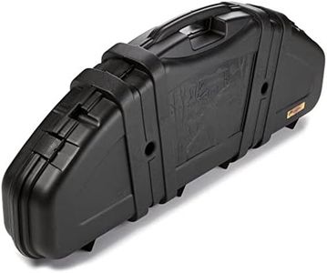 Plano Protector PillarLock Series Bow Case, Black, Archery Storage, Lockable with High-Density Interior Padding, Hard Protective Case, Holds Up to 6 Arrows