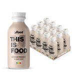 yfood Classic Choco, tasty meal replacement, THIS IS FOOD drink, 34g of protein, 26 vitamins and mineral (12 x 500ml)