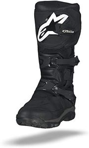 Alpinestars Corozal Adventure Drystar Men's Motorcycle Touring Boots (Black, US Size 13)