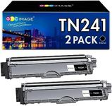 GPC Image Toner Cartridges Replacement for Brother TN241 Compatible with 9015CDW 9017CDW 9020CDW 9022CDW 3140CW 3142CW 3150CDN 3150CDW 3152CDW 3170CDW 9130CDN 9140CDN 9142CDN 9330CDW (2-Black)