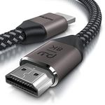 Primewire - HDMI 2.1 8k 4k Cable 4m 4 meters, 8k @ 30Hz, 120Hz with DSC, 4k @144Hz, 240Hz with DSC, UHD II, HDMI 2.0a, 2.0b, PS5, PS4, 3D, High Speed Ethernet, Dynamic HDR 10+, eARC, Dolby Visionn