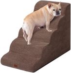 EHEYCIGA Curved Dog Stairs Ramp for