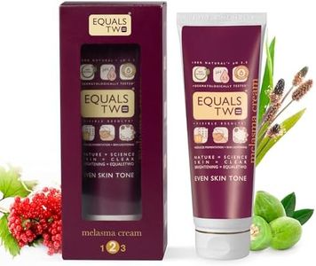EQUALSTWO Natural Melasma Cream 100g, Pigmentation Removal Cream for Even Skin Tone, Dark Spot Removal Cream Enriched with Rice Barn, Kakadu Plum, Marshmellow & Licorice roots, Pack 1