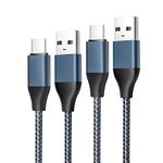2 Pack 10Ft USB-Type C Charging Cable for Samsung Galaxy Tab S9 S8 S7 S6/Lite, S4 S3; Tab A 10.1(2019), 8.0(2017), 8.4, 10.5; Tab A7 10.4, Tab A8 10.5, Tab A9+ 12.4 Tablet, Galaxy Phone Charger Cord