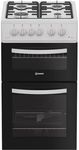 Indesit ITG5GMW 50cm Gas Twin Cavit