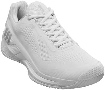 Wilson Rush Pro 4.0 Men's Tennis Shoe - White, Size 9 US