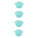 FOMIYES 4pcs Wax Melter Silicone Bo