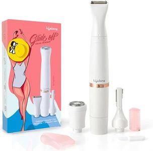 Lifelong LLPCW30 Rechargeable Eyebrow, Underarms And Bikini Trimmer (White) - 1 Hour Runtime (1Year Warranty)