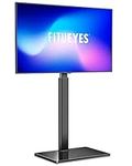 FITUEYES TV Floor Stand with Temper