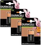 Duracell Rechargeable ultra 9V Battery - Pack of 3