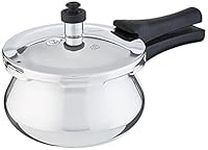 Prestige PRSSH2 Deluxe Stainless Steel Baby Handi Pressure Cooker, 2-Liter