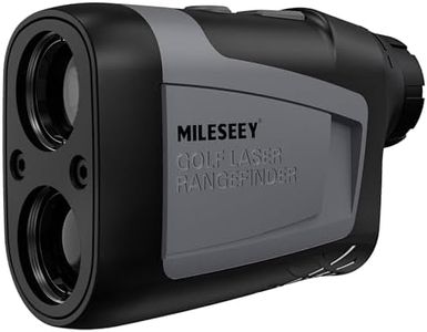 MiLESEEY Golf Range Finder with Slope, 1100Yards, ±0.5yard Accuracy, Flag Lock with Vibration, Legal for Tournament Play, Scan Measurement for Golfers, Carrying Case, Free Battery