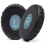 WC Wicked Cushions Replacement Ear Pads for Bose On-Ear 2 (OE2 & OE2i) Headphones - Earpads for Bose SoundTrue & SoundLink On-Ear (OE) Headphones - Softer Leather, Luxury Memory Foam, Added Thickness