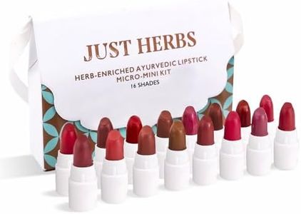 Just Herbs Herb Enriched Ayurvedic Lipstick Shade Sampler Kit