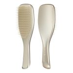 Tangle Teezer The Ultimate Detangler Chrome Hairbrush | For Wet & Dry Hair | Detangles All Hair Types | Reduces Breakage, Eliminates Knots | Two-Tiered Teeth & Comfortable Handle | Champagne Gold