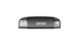 Lexar Dual-Slot USB-A/C Reader, Up to 205MB/s Transfer Speed, Supports SD and microSD Cards (LRW310X-BNBNG)