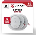 Kidde Hardwired Smoke Detector, AA 