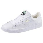 PUMA Men's Basket Classic LFS Low-Top Trainers, White, 7 UK