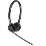 OvisLink Wireless Headset Compatible with Cisco Phone SPA525G2, CP-8821, 8845, 8851, 8861, 8865 | Dual Ear Noise Canceling Rotatable Microphone Lightweight