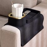 Couch Cup Holder Tray, Elimiko Sili