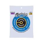 Martin Authentic Acoustic Guitar Strings, Superior Performance Custom Light 11-52, 80/20 Bronze