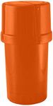 Medtainer Storage Container w/ Built-in Grinder, Orange