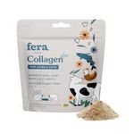 Fera Pets Collagen Plus Cat & Dog Food Topper – Vet Created Support for Pet Joints, Skin, Bone & Immune System with Collagen + Vitamin C – Powder Supplement - 4.23oz