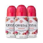 Crystal Deodorant Essence Roll -On Pomegranate 2.25 oz. (3-Pack)