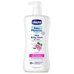 Chicco Baby Moments Mild Body Wash - Relax, 500ml | With Nettle & Willowherb | No Tears Formula with Natural Ingredients for Moisturized Skin|Phenoxyethanol, Parabens & Lauryl sulphates free