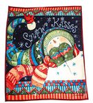 SNOW KISSES FLEECE BLANKET