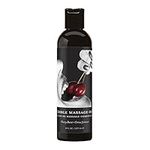 Earthly Body Edible Massage Oil, Cherry Burst, 8-Ounce