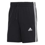 adidas Men's Essentials French Terry Shorts, Black, XXL