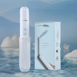 Hindware Italian Collection Portable Handheld Bidet | 1-year Warranty | Travel, Baby, Female & Elderly Use | Dual Speed Modes | 180° Adjustable Nozzle | IPX6 Waterproof | 1-Min Timer | ABS Build