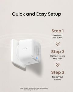 eufy Video Doorbell Chime 2 – Wireless Smart Home Accessory