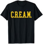 C.R.E.A.M. WU Logo Design T-Shirt