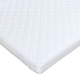 Cushy Soft Cot Mattress Next To Me Crib Sizes 84 x 50/90 x 50/95 x 65 & 100 x 70 Fast Delivery (100 x 70 x 7.5)