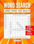 Large Print Word Search Puzzles for