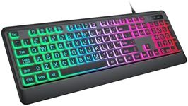 Backlit Wired Keyboard for Windows,