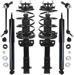 Detroit Axle - Struts Shocks 6pc Suspension Kit for Ford 2011 2012 2013 2014 Mustang, 2 Front Struts with Coil Spring Assembly 2 Sway Bar End Links 2 Rear Shock Absorbers Replacement