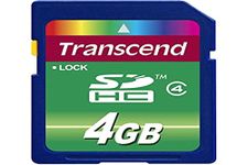 Transcend 4GB SDHC Class 4 (Standard) Memory Card