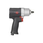 Chicago Pneumatic CP7729 Impact Wrench 3/8" Corded 610 Nm Torque - Air Impact Driver - Twin hammer - with Heavy Duty Magnesium Metal Build (Black)