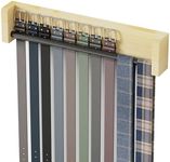 Belt Hanger Wall Mount Belt Organizer for Closet Door Space Saving Belt Holder Storage Hangers for Ties,Gift for Him Fathers Day Birthday House Warming