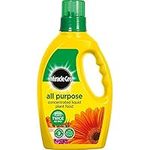 2 X Miracle-Gro All Purpose Concentrated Liquid Plant Food Bottle, 1 L