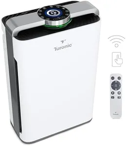 Turonic PH950 - Air Purifier And Humidifier Combo, Large Room Air Cleaner For Home - up to 4200 Sq Ft, 8-Stage Purification w/True Hepa 13 Filter, UV Light & Ionizer, Smart Auto Mode, Wi-Fi control