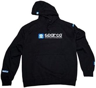 Sparco SP03100NR4XL WWW XL Black Hooded Sweatshirt