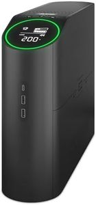 APC UPS for Gaming, 1500VA Sinewave UPS Battery Backup with AVR, BGM1500B-CA, (3) USB Charger Ports, Back-UPS Pro Uninterruptible Power Supply, Midnight