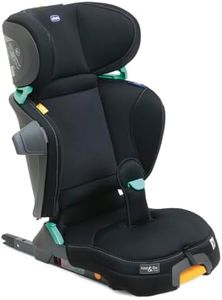 Siège auto Chicco Fold&Go I-Size 15-36 kg avec connecteurs rigides ISOFIX, groupe 2/3 pour enfants 3-12 ans, pliable et rabattable, protection latérale, hauteur et largeur réglables, Noir